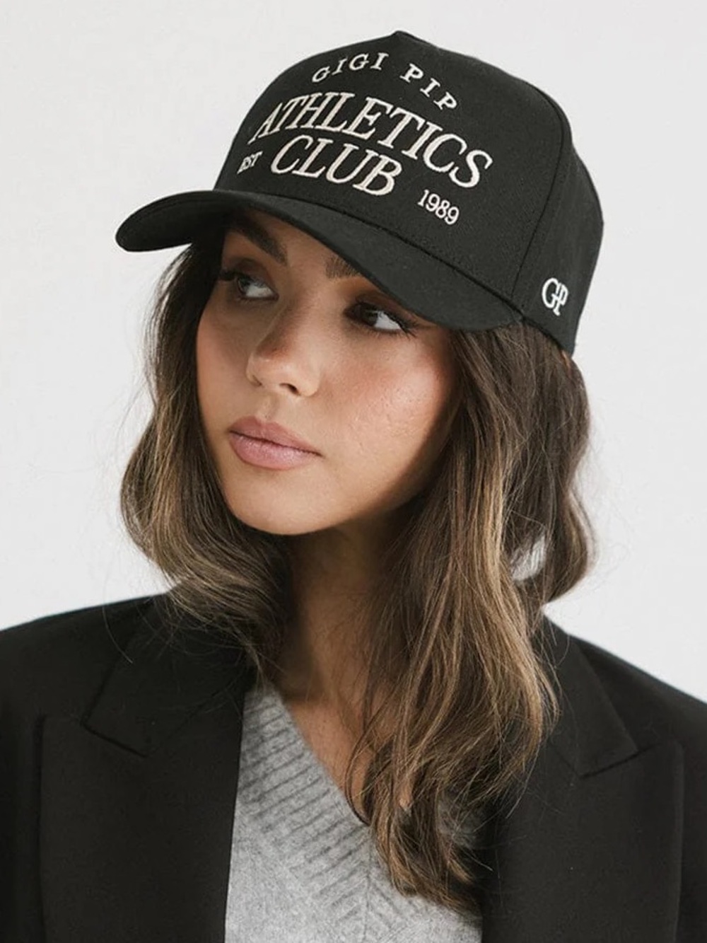 Gigi Pip Athletics Club Vintage Trucker Hat